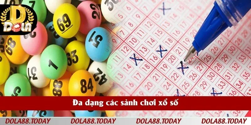 Đa dạng các sảnh chơi xổ số